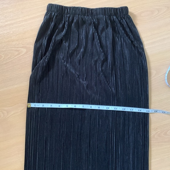 ASOS Long Tube Pencil Skirt Black Size 0 Y2K 90’s - Picture 10 of 10